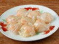 Har gow Chinese shrimp bonnet Royalty Free Stock Photo