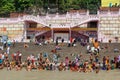 Har Ki Pauri, is a ghat on the banks of the river Ganga and landmark of the Hindu holy city of Haridwar, India