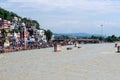 Har Ki Pauri, is a ghat on the banks of the river Ganga and landmark of the Hindu holy city of Haridwar, India