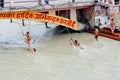 Har Ki Pauri, is a ghat on the banks of the river Ganga and landmark of the Hindu holy city of Haridwar, India