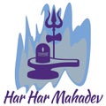 Har Har Mahadev Spiritual Art