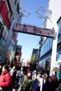 Harajuku Takeshita Street Shopping Street for New Year