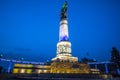 Harbin City People`s Flood Control Victory Memorial Tower