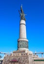 Flood control monument