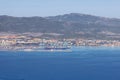 Harbor activities in the port of Algeciras