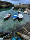 Amlwch Harbor - Anglesey - Wales Royalty Free Stock Photo