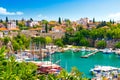Harbor in Antalya old town or Kaleici in Turkey Royalty Free Stock Photo
