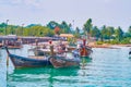 The harbor of Ao Nammao, Ao Nang, Thailand