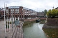 Harbor area in Dusseldorf