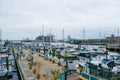 Harbor Area in Fells Point in Baltimore, Maryland