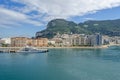 Harbor, the Bay and the Rock of Gibraltar