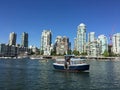 #002 Harbor boats and ships; Vancouver BC; Canada 150 years