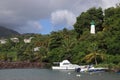 Trois Rivieres harbor in Guadeloupe