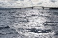 Harbor bridge in Auckland, New Zealand