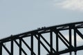 Harbor Bridge Climb Royalty Free Stock Photo