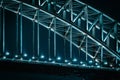 Harbor Bridge Night Royalty Free Stock Photo