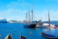 The harbor of Bygdoy, Oslo, Norway Royalty Free Stock Photo
