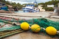 In the harbor of Cala Figuera Mallorca Royalty Free Stock Photo