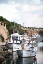 In the harbor of Cala Figuera Mallorca Royalty Free Stock Photo