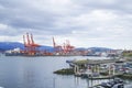 The Harbor of the City of Vancouver - VANCOUVER - CANADA - APRIL 12, 2017