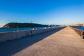 Harbor Concrete Pier Channel