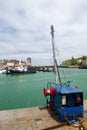 Harbor in Dieppe Royalty Free Stock Photo
