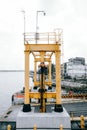 harbor dock, island crossing, 30/10/2019, pontianak, indonesia