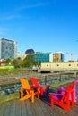 Harbor and downtown, in Halifax Royalty Free Stock Photo