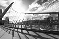 The Harbor Drive Pedestrian Bridge in San Diego