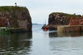 Harbor of Dunbar Royalty Free Stock Photo