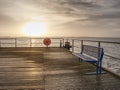 Harbor early morning. Royalty Free Stock Photo