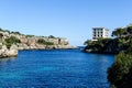 Harbor entrance, Cala Figuera, Mallorca, Mediterranean sea. Royalty Free Stock Photo