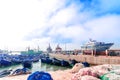 Harbor of Essauira in Morocco