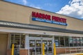 Harbor Freight entrance and sign