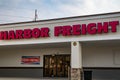 Harbor Freight retail store exterior close up