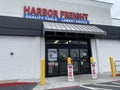 Harbor Freight retail store exterior entrance