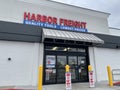 Harbor Freight retail store exterior front view