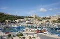 Harbor, Gozo island, Malta.