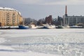 Harbor of Helsinki Royalty Free Stock Photo