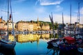 Harbor in Honfleur, Normandy, France