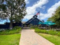 Harbor House Restaurant at the Seaport Village, waterfront shopping and dining complex in San Diego Royalty Free Stock Photo