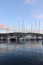 The harbor on the island of elba, tuscany, italy. Royalty Free Stock Photo