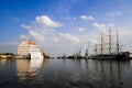 Harbor in Kaliningrad