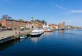 Harbor in Kappeln/Schlei Royalty Free Stock Photo