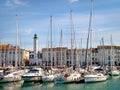 Harbor of La Rochelle on the Bay of Biscay, France. Royalty Free Stock Photo