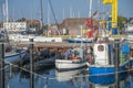 Harbor in Laboe Royalty Free Stock Photo