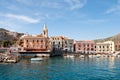 Harbor of Lipari Royalty Free Stock Photo