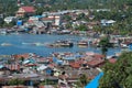 Harbor in Manokwari Royalty Free Stock Photo