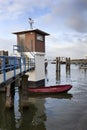 Harbor of Moerdijk in the Netherlands Royalty Free Stock Photo