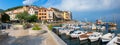 Harbor of moscenicka draga, tourist destination, croatia